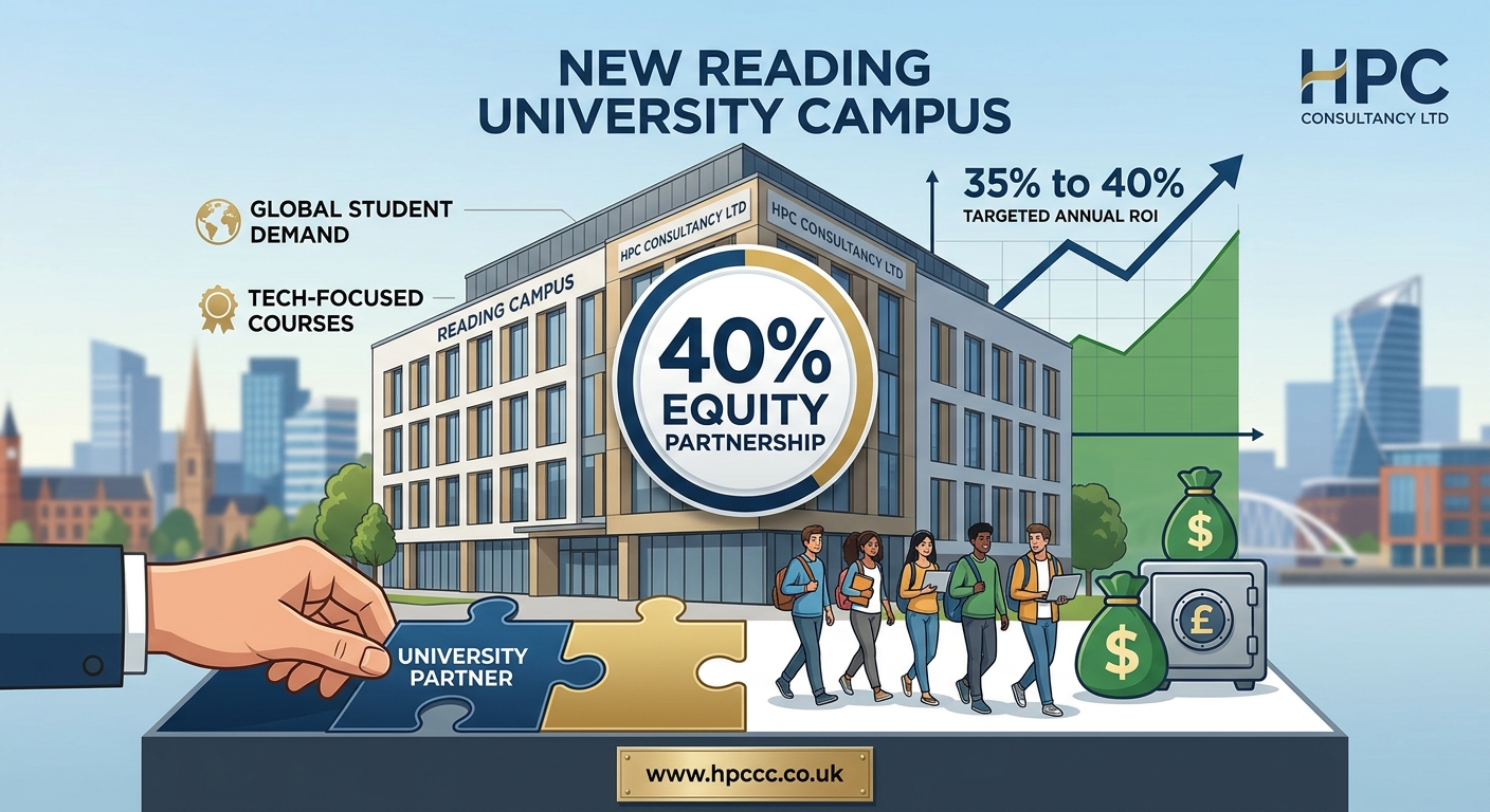 40% Equity Partnership in New Reading University Campus, seeking Caribbean Investor